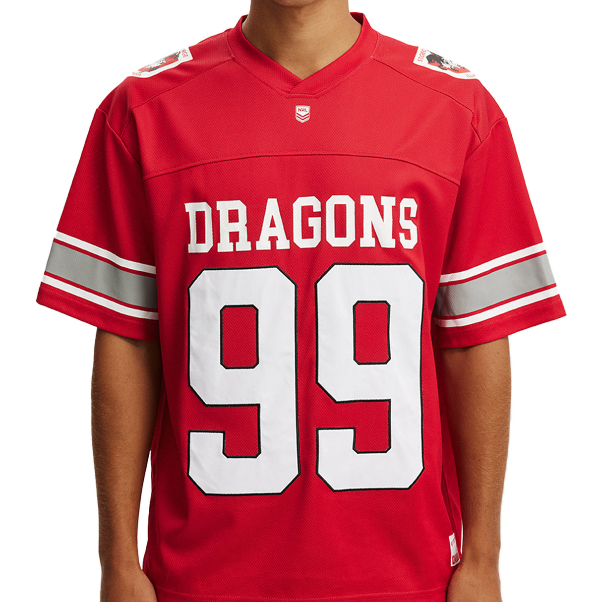 NRL Dragons Gridiron Mesh Jersey