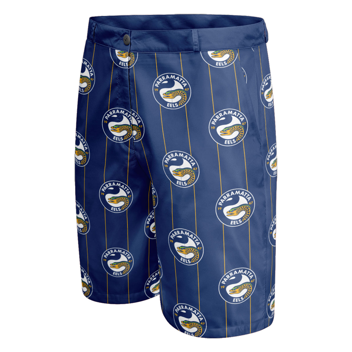 NRL Eels 'Front Bar' Dress Shorts - Ashtabula