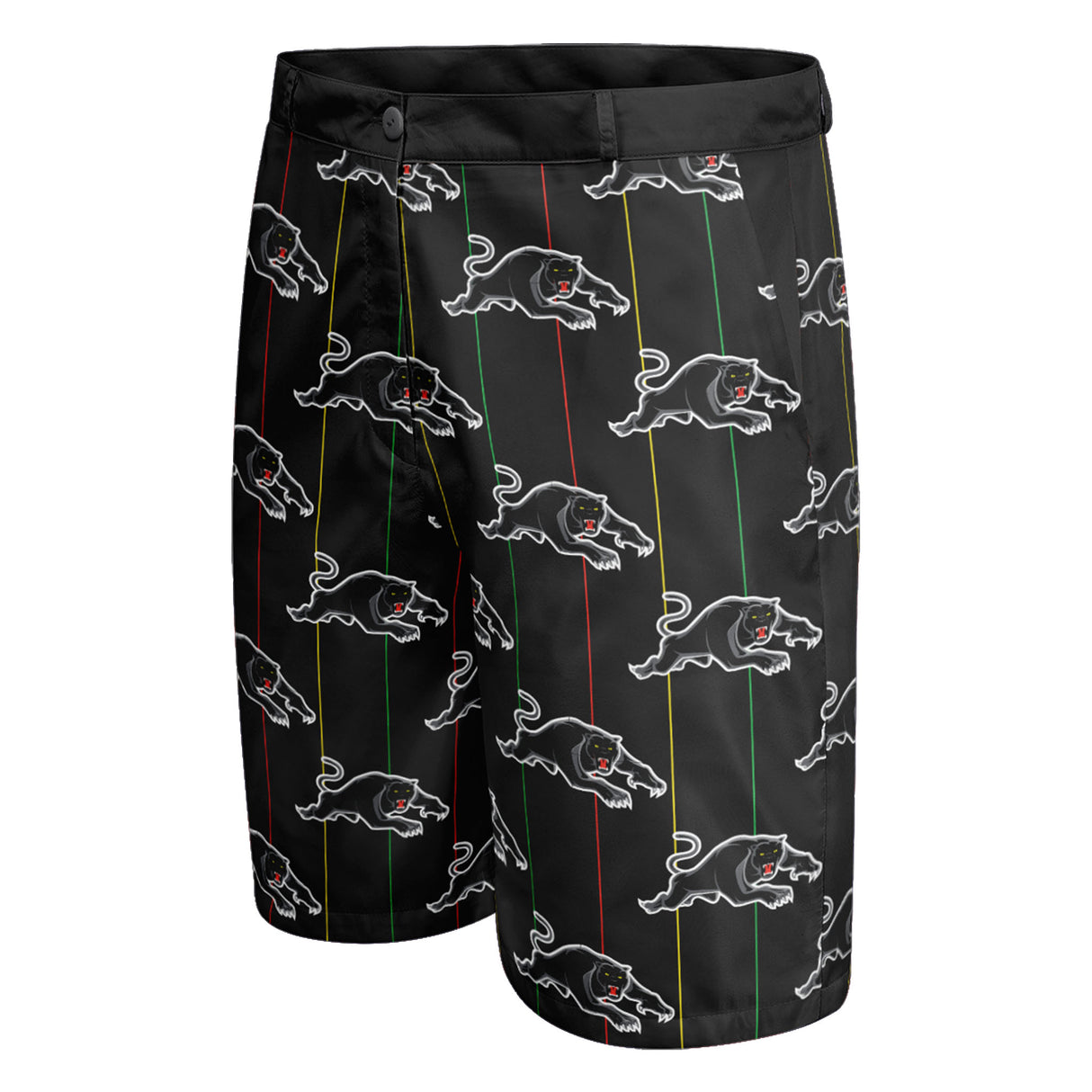 NRL Panthers 'Front Bar' Dress Shorts - Ashtabula