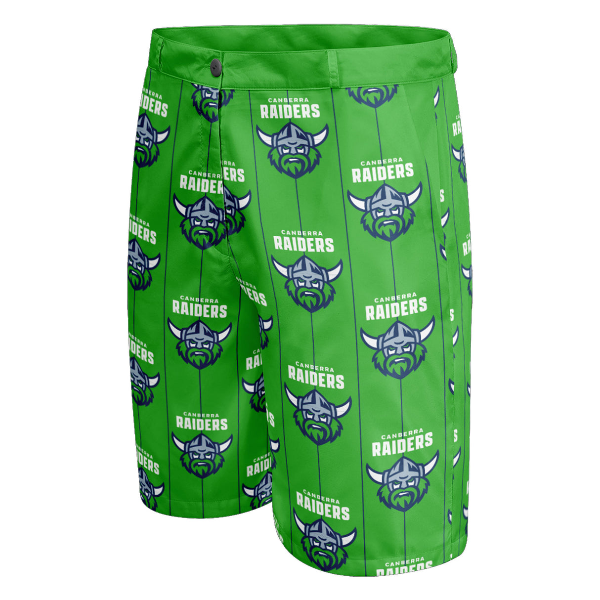 NRL Raiders 'Front Bar' Dress Shorts - Ashtabula