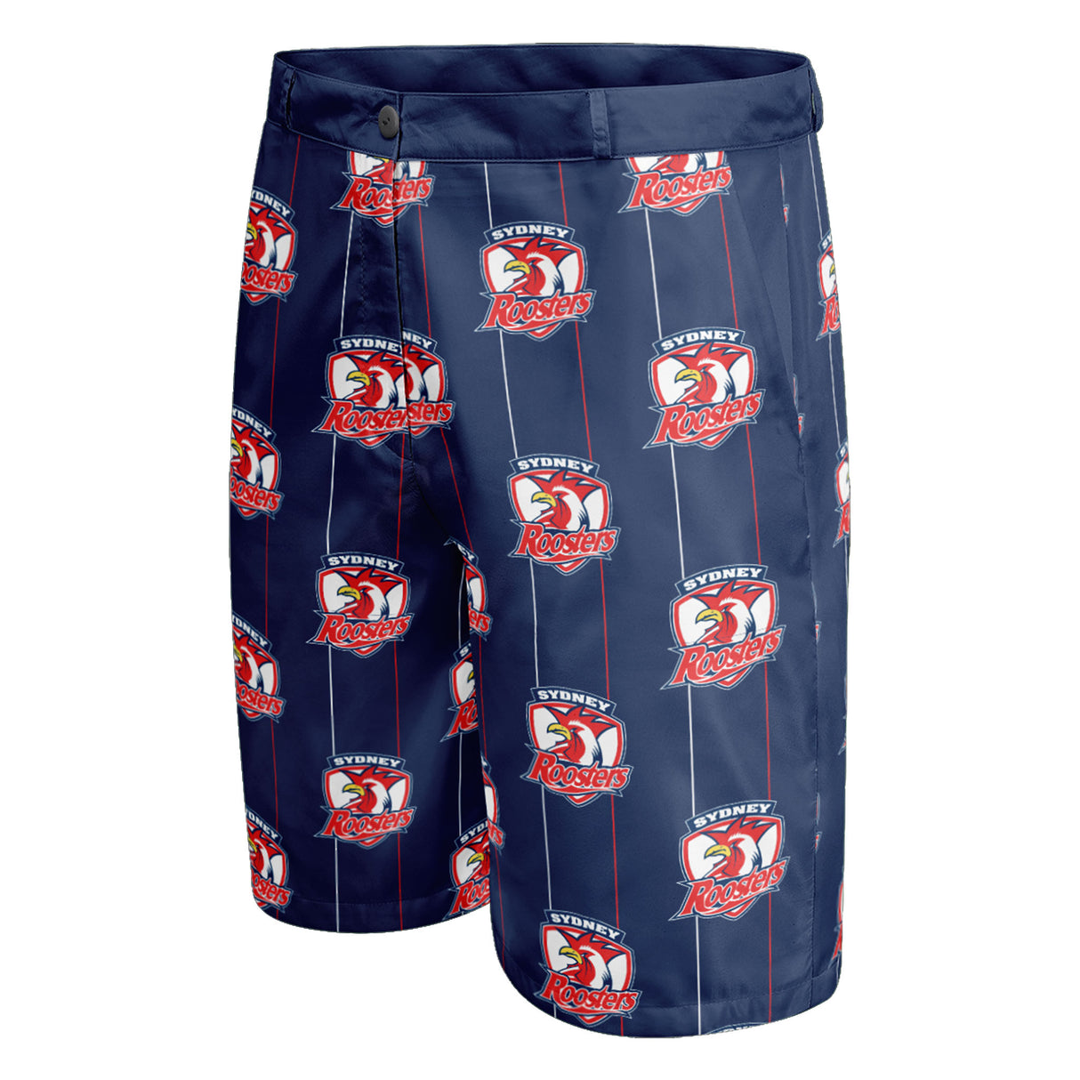 NRL Roosters 'Front Bar' Dress Shorts - Ashtabula