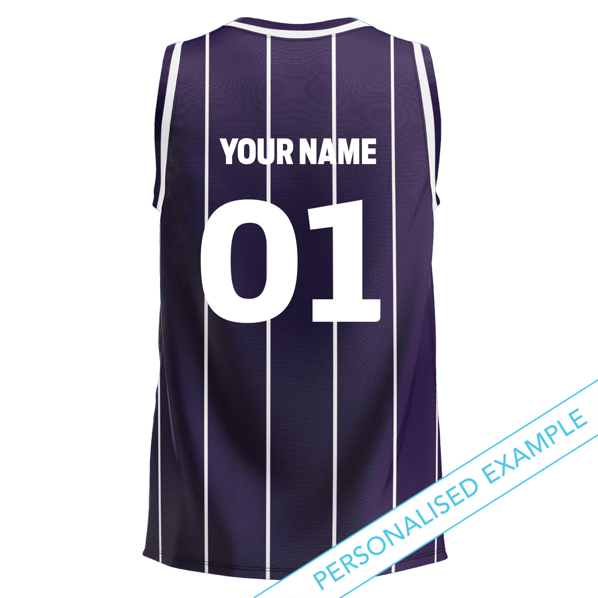 AFL Fremantle Dockers 'Harlem' Basketball Singlet - Adult - Ashtabula