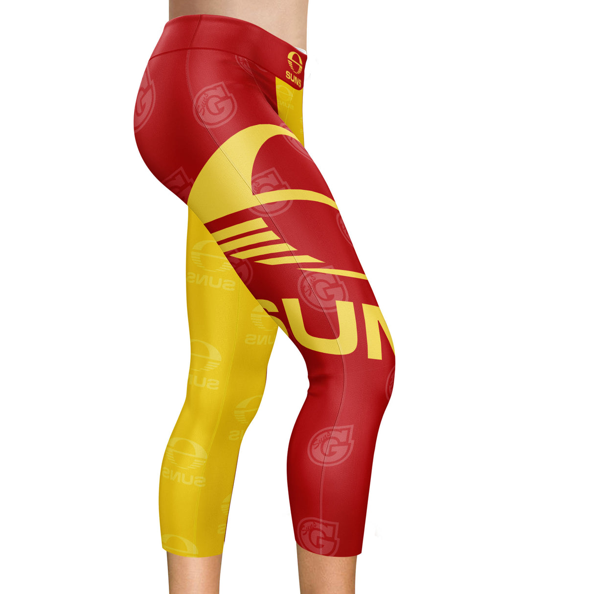 AFL Gold Coast Suns 'Siren' Leggings - Ashtabula