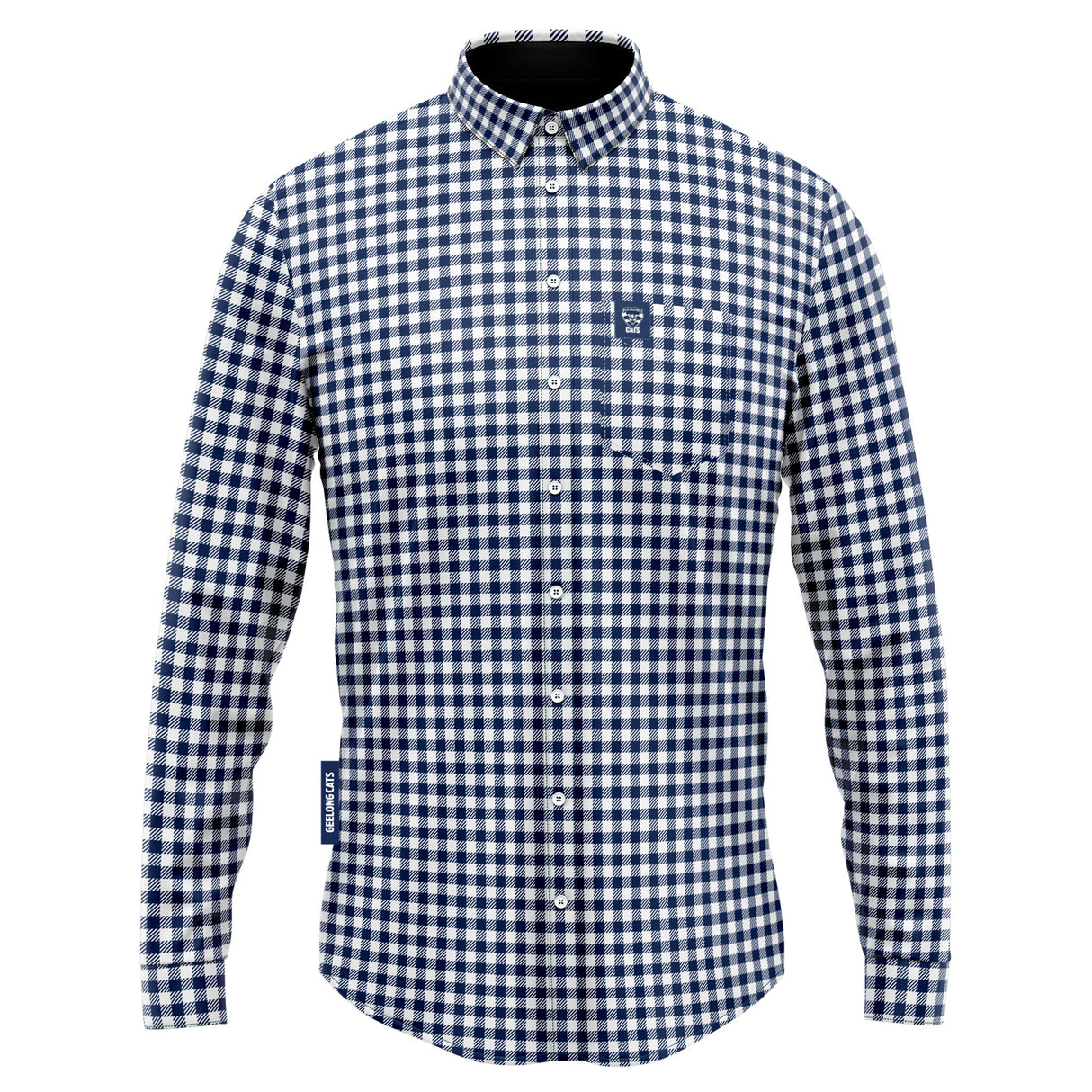 AFL Geelong Cats 'Dawson' Dress Shirt - Ashtabula