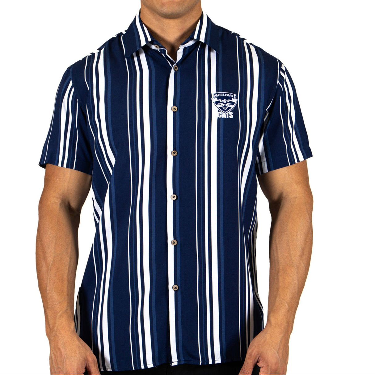 AFL Geelong Cats 'Sorrento' Party Shirt - Ashtabula