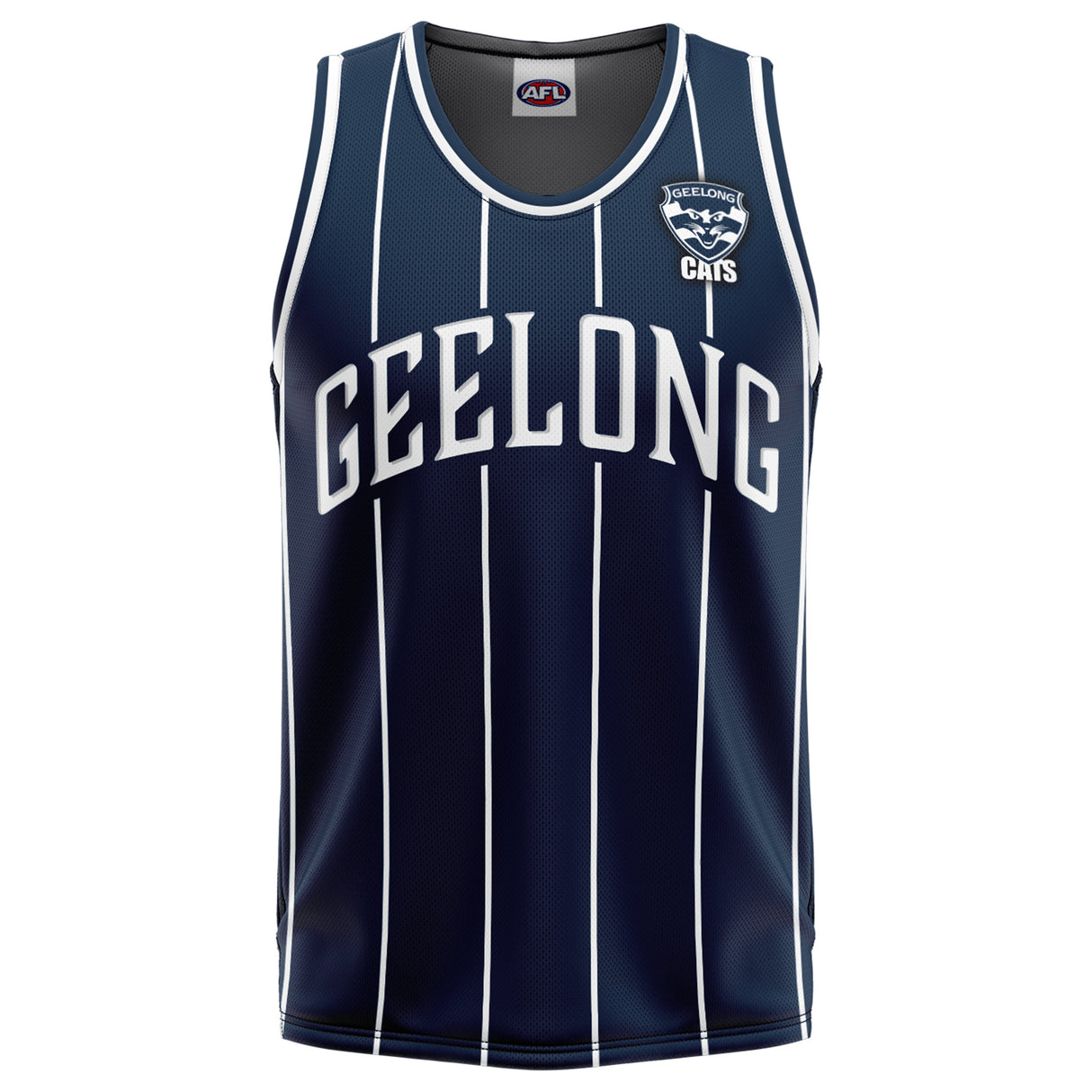 AFL Geelong Cats 'Harlem' Basketball Singlet - Youth - Ashtabula