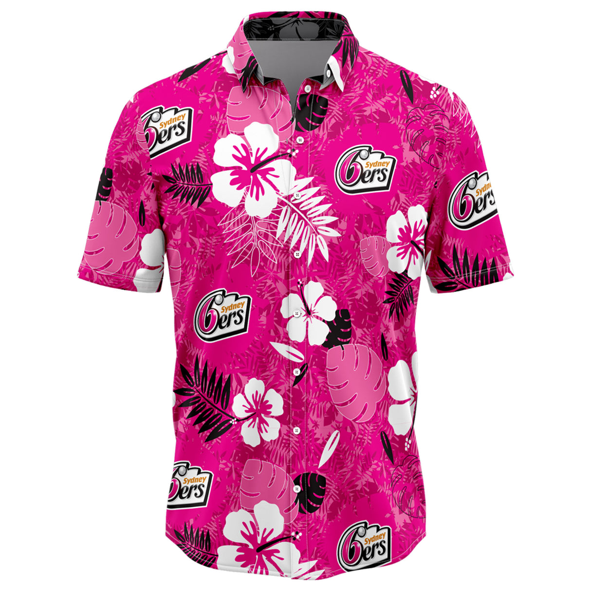 BBL Sydney Sixers 'Wildside' Hawaiian Shirt