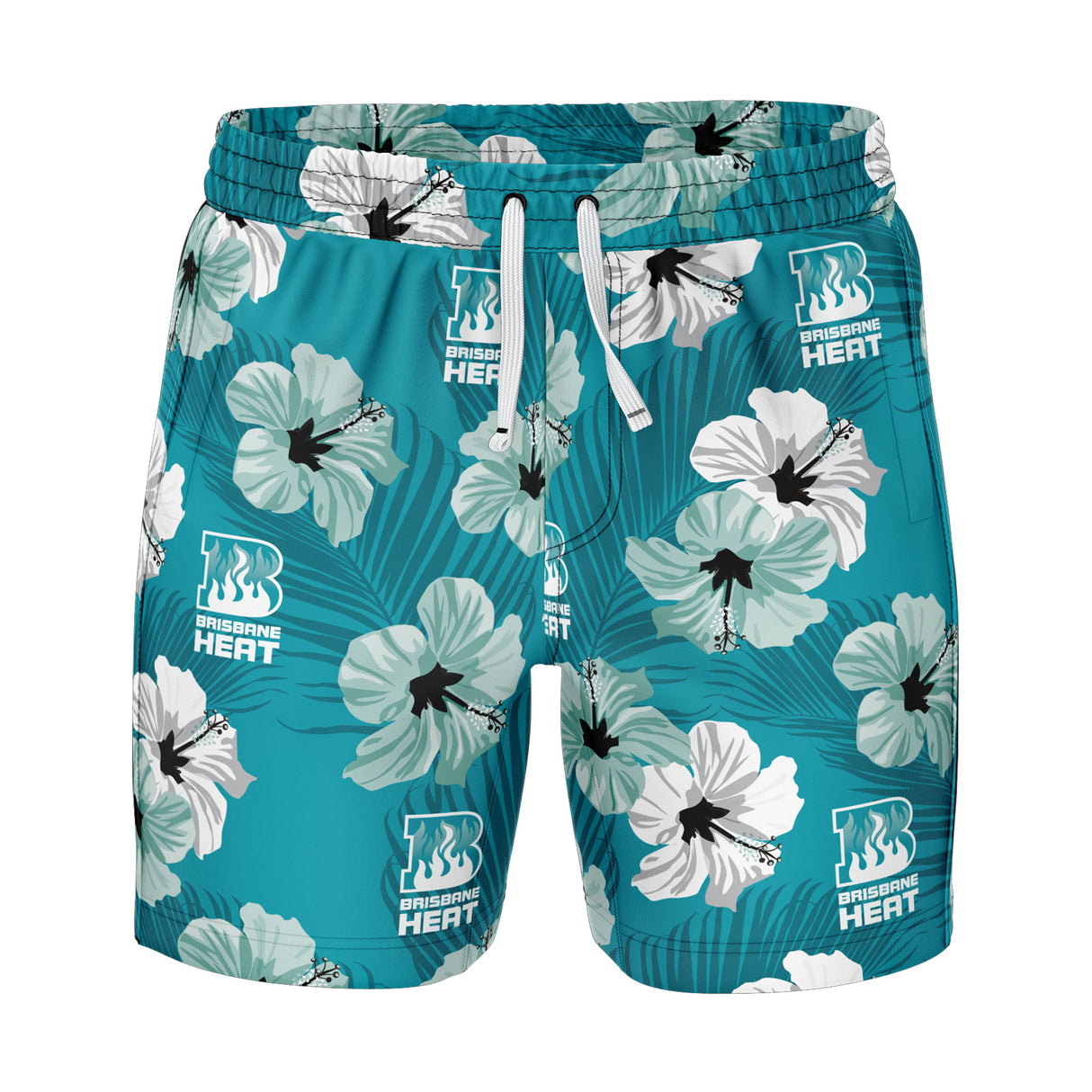 BBL Brisbane Heat 'Aloha' Volley Shorts - Ashtabula