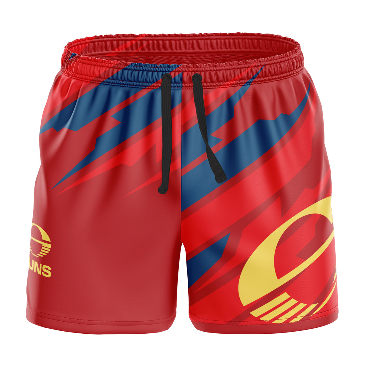 AFL Gold Coast Suns 'Ignition' Board Shorts - Youth - Ashtabula