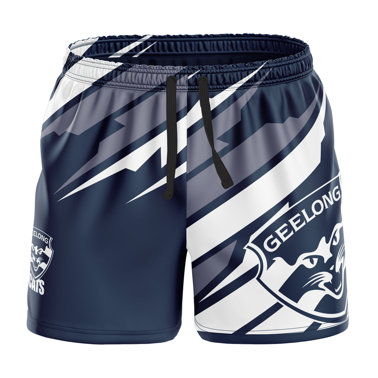 AFL Geelong Cats 'Ignition' Board Shorts - Youth - Ashtabula