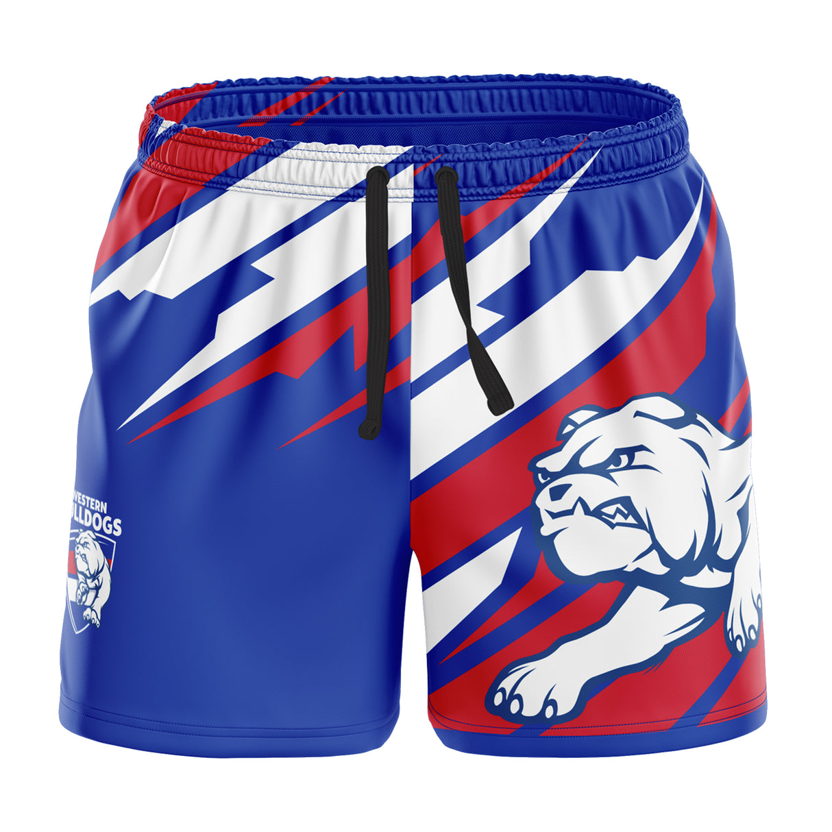 AFL Western Bulldogs 'Ignition' Board Shorts - Youth - Ashtabula