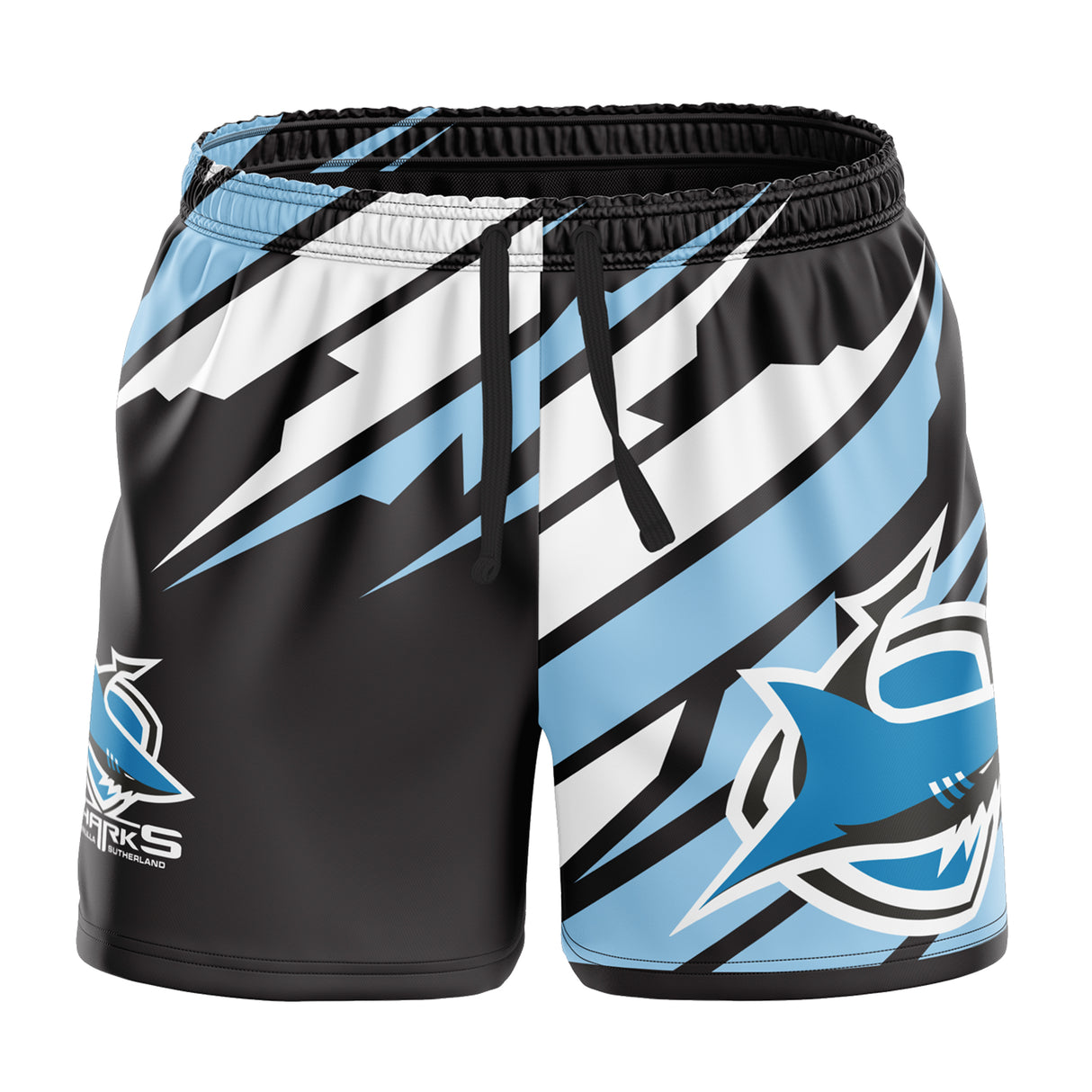 NRL Sharks 'Ignition' Board Shorts Youth - Ashtabula