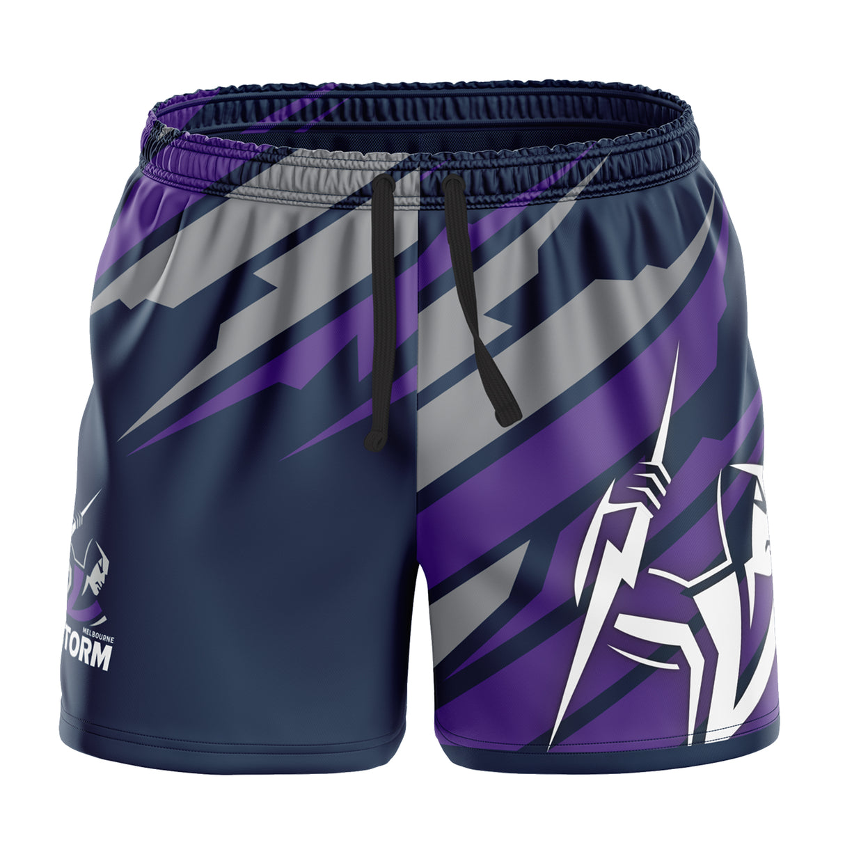 NRL Storm 'Ignition' Board Shorts Youth - Ashtabula