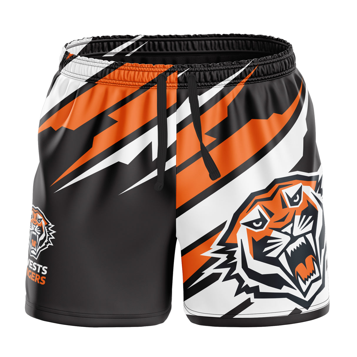 NRL Wests Tigers 'Ignition' Board Shorts Youth - Ashtabula