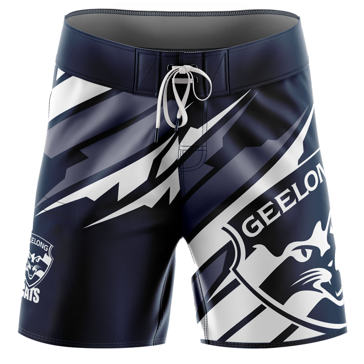 AFL Geelong Cats 'Ignition' Board Shorts - Ashtabula