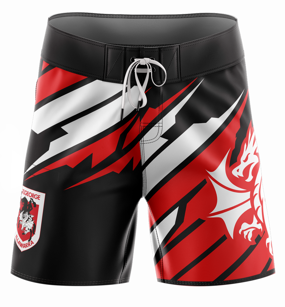 NRL Dragons Ignition' Board Shorts Youth - Ashtabula