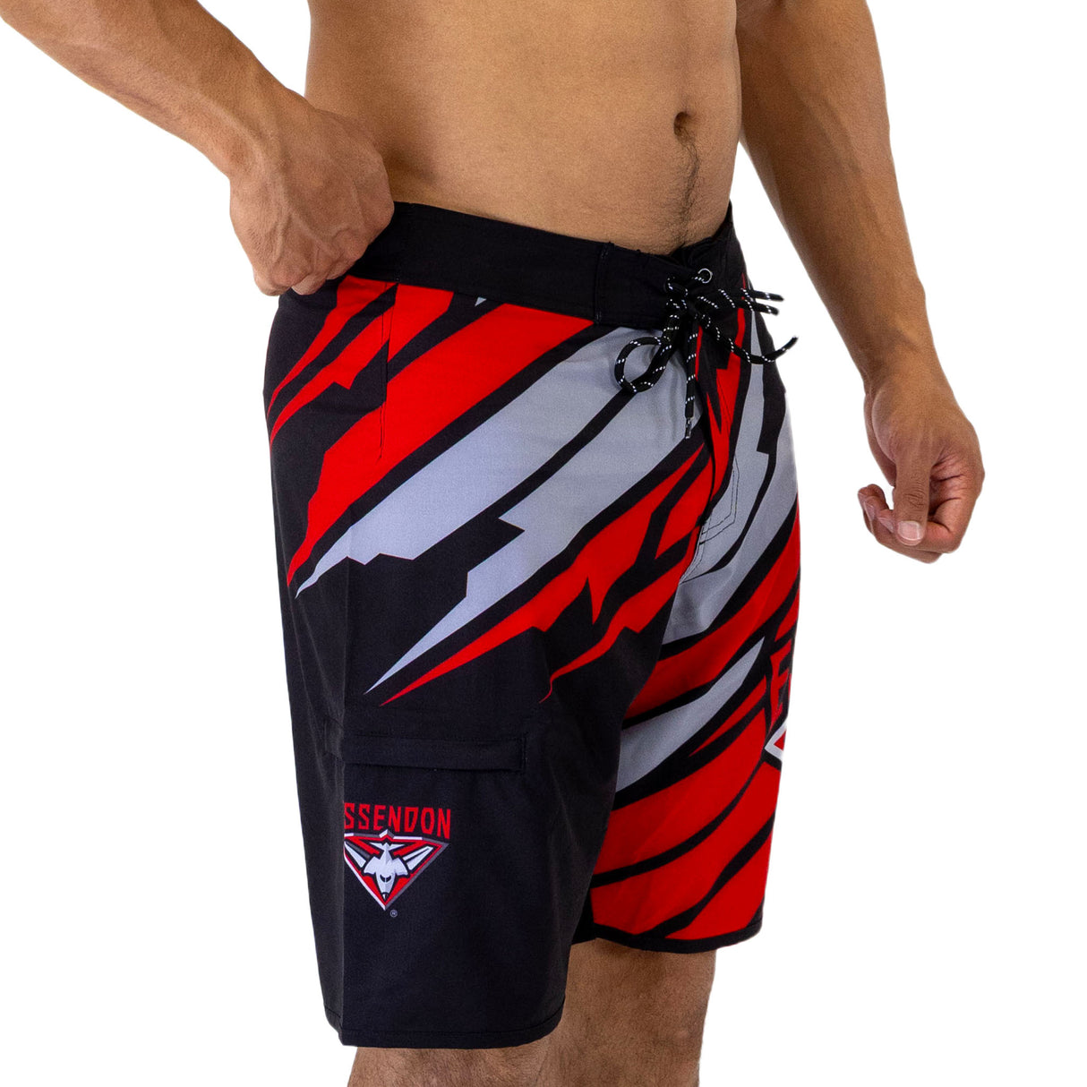 AFL Essendon Bombers 'Ignition' Board Shorts - Ashtabula