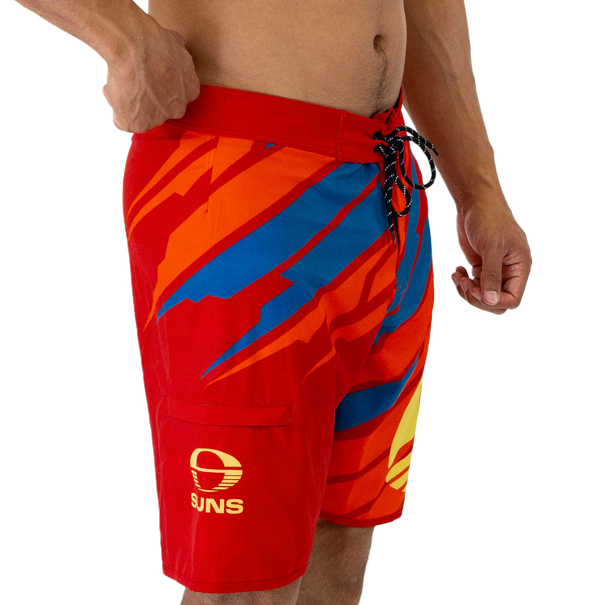AFL Gold Coast Suns 'Ignition' Board Shorts - Ashtabula