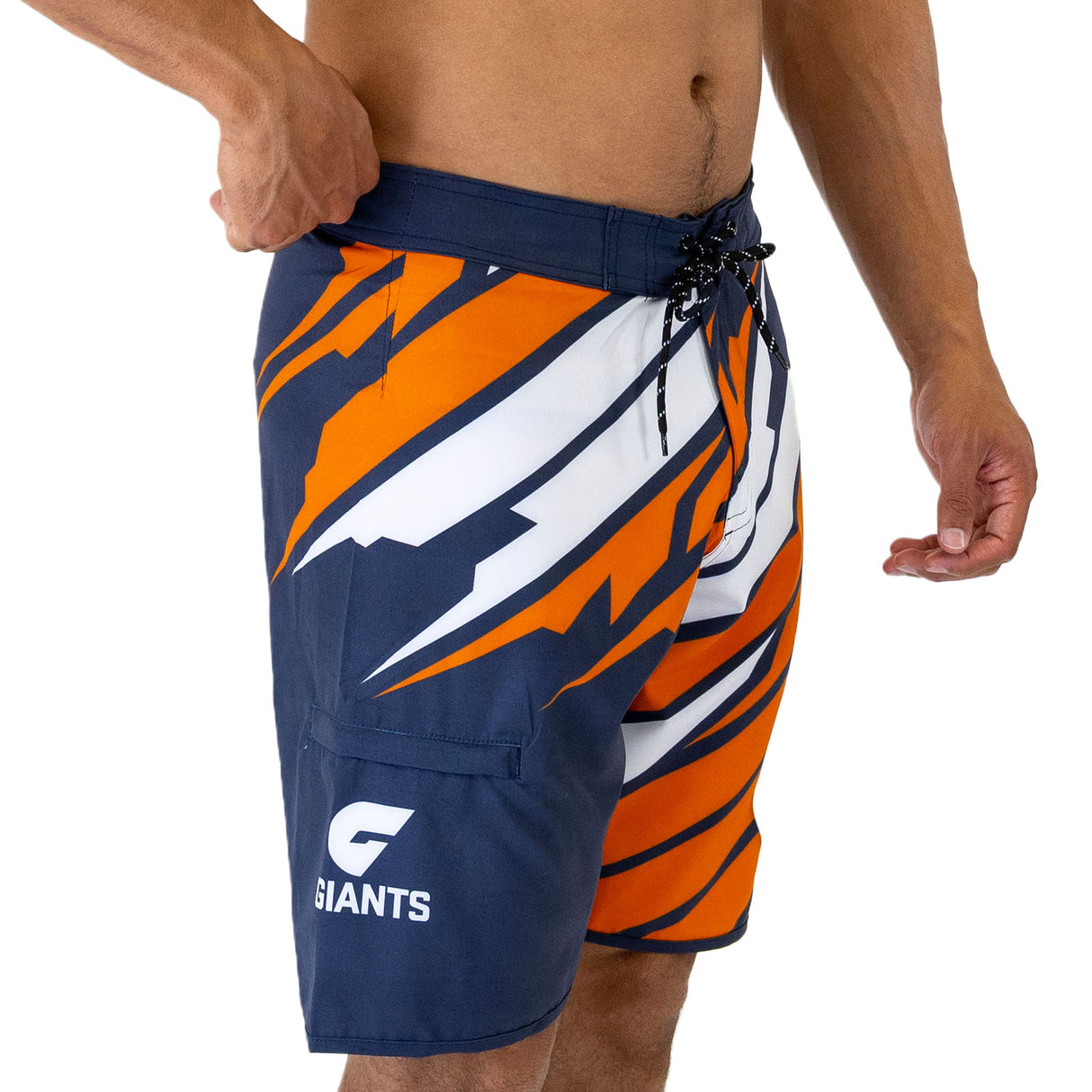 AFL GWS Giants 'Ignition' Board Shorts - Ashtabula