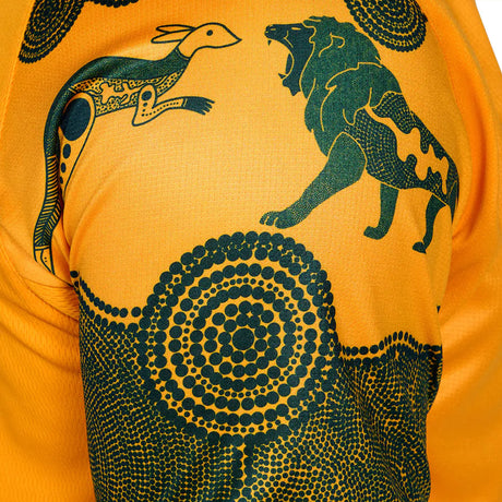Wallabies Lions Tour Match Day Warm Up Tee - Ashtabula