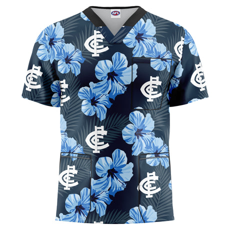 AFL Carlton 'North Shore' Scrubs - Ashtabula
