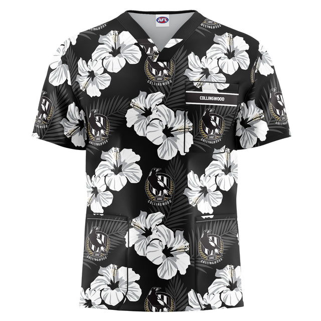 AFL Collingwood 'North Shore' Scrubs - Ashtabula