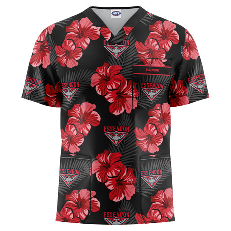 AFL Essendon Bombers 'North Shore' Scrubs - Ashtabula