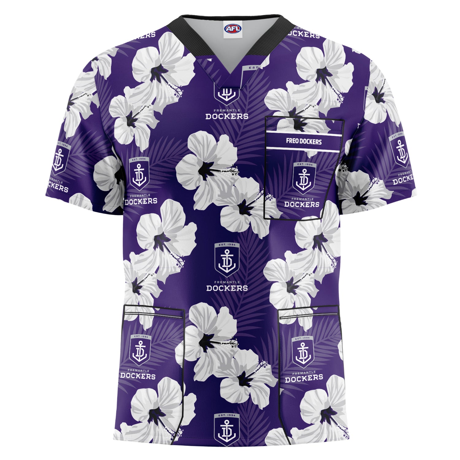 AFL Fremantle Dockers 'North Shore' Scrubs - Ashtabula