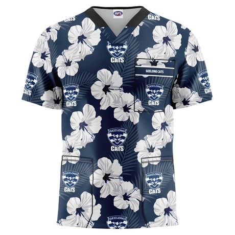 AFL Geelong Cats 'North Shore' Scrubs - Ashtabula