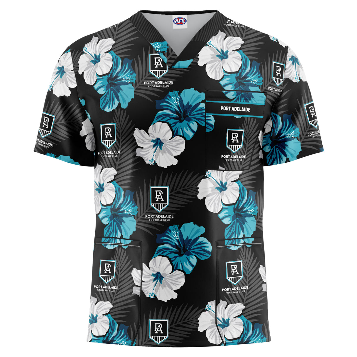 AFL Port Adelaide 'North Shore' Scrubs - Ashtabula