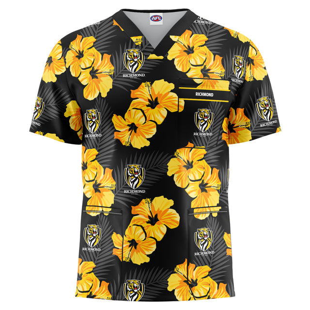 AFL Richmond Tigers 'North Shore' Scrubs - Ashtabula