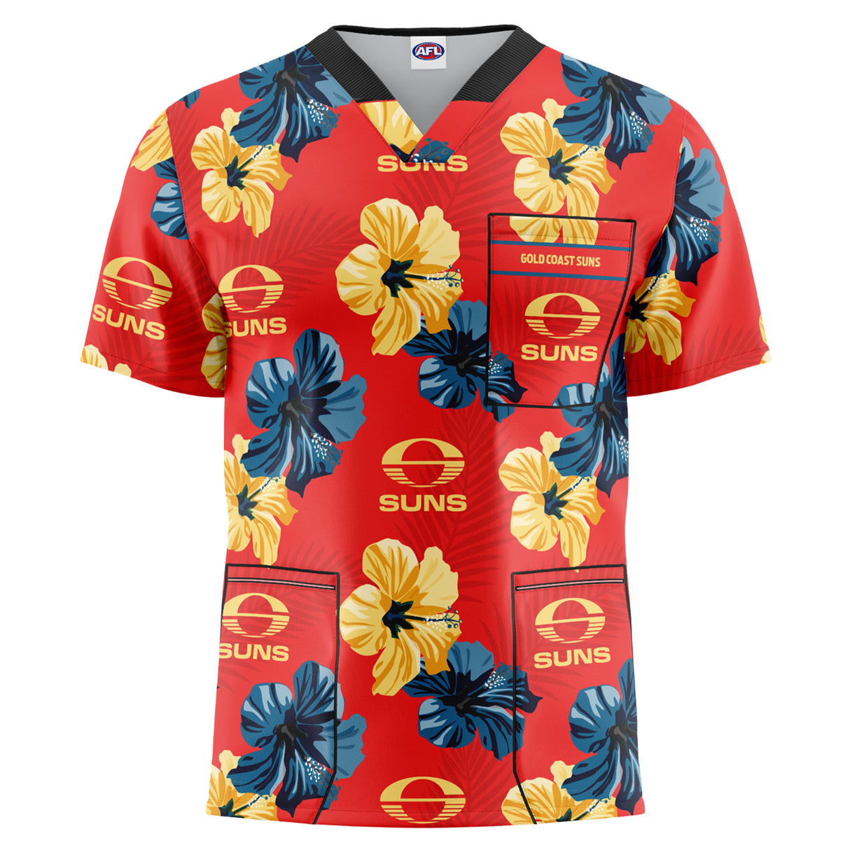 AFL Gold Coast Suns 'North Shore' Scrubs - Ashtabula
