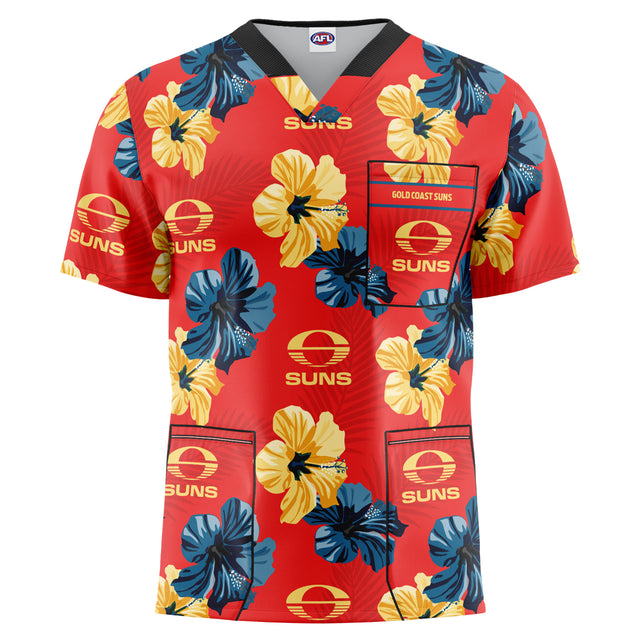 AFL Gold Coast Suns 'North Shore' Scrubs - Ashtabula