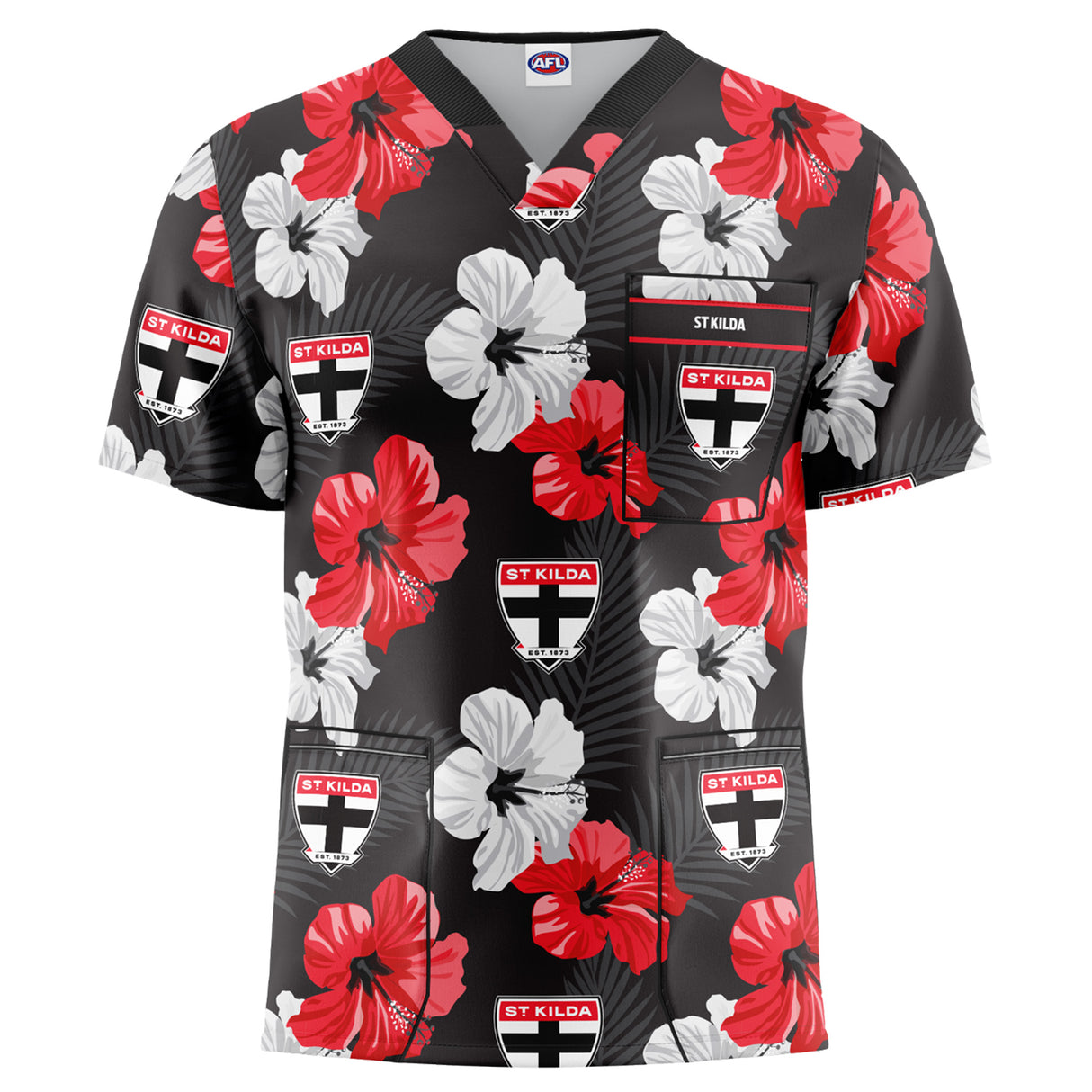 AFL St Kilda 'North Shore' Scrubs - Ashtabula