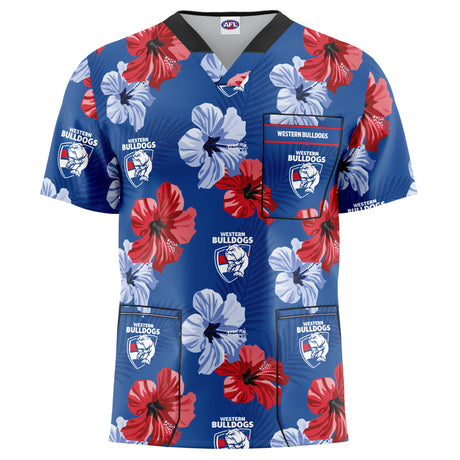 AFL Western Bulldogs 'North Shore' Scrubs - Ashtabula
