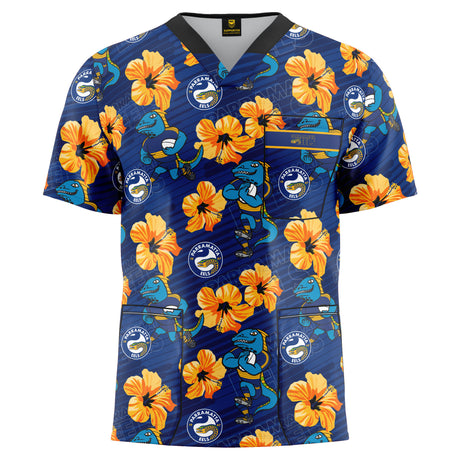 NRL Eels 'North Shore' Scrubs - Ashtabula