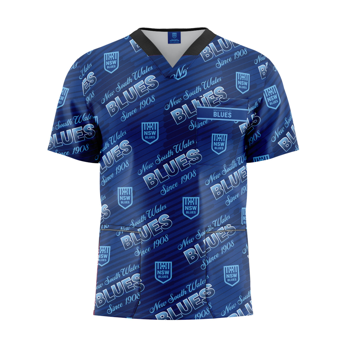 NSW Blues 'North Shore' Scrubs - Ashtabula
