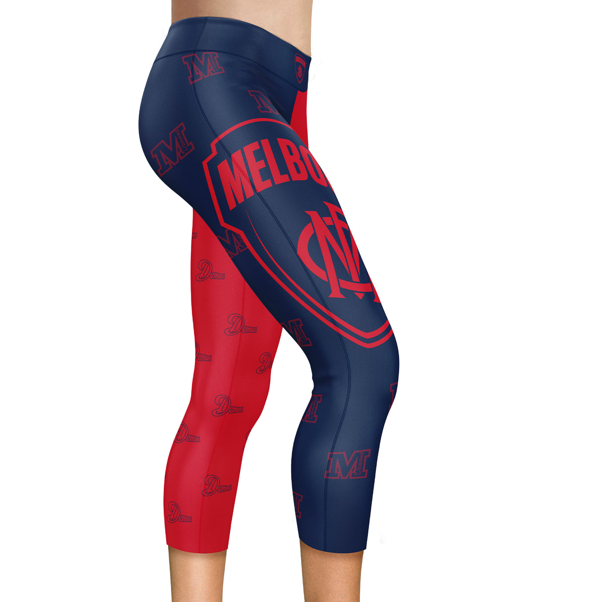 AFL Melbourne Demons 'Siren' Leggings - Ashtabula