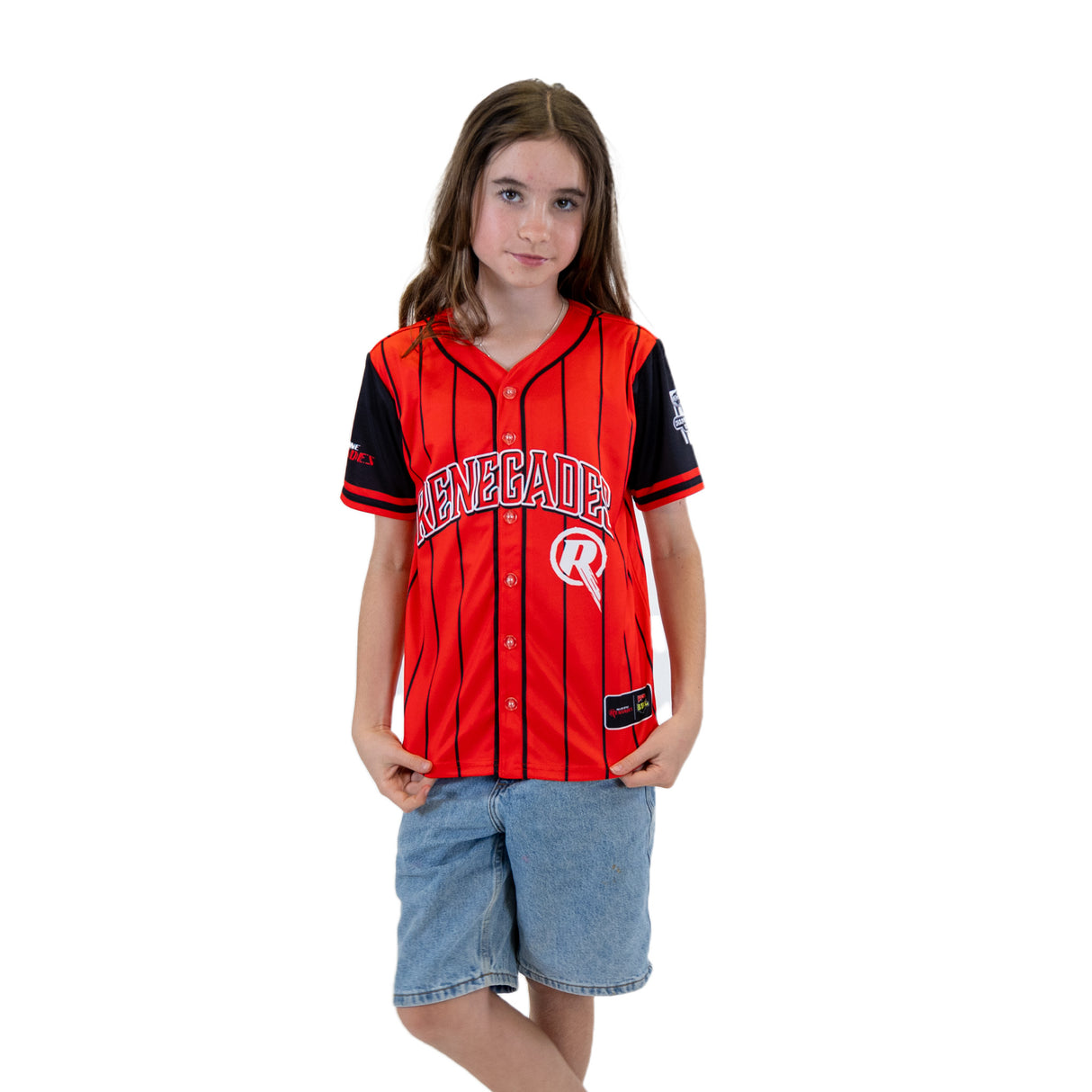 BBL Melbourne Renegades 'Slugger' Baseball Shirt - Youth - Ashtabula