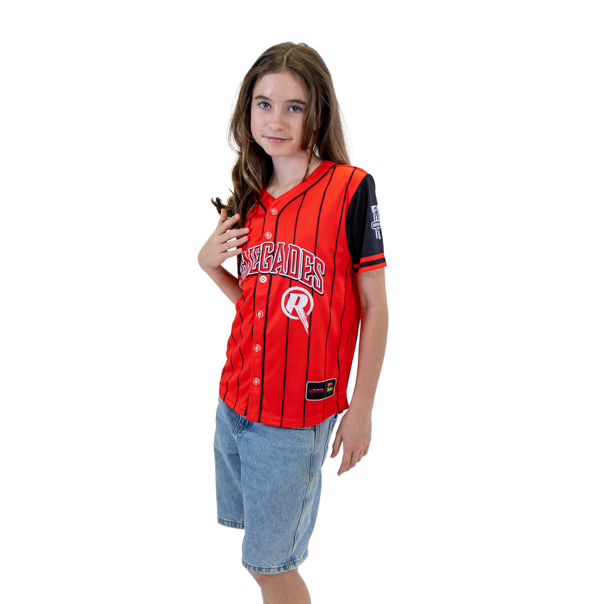 BBL Melbourne Renegades 'Slugger' Baseball Shirt - Youth - Ashtabula