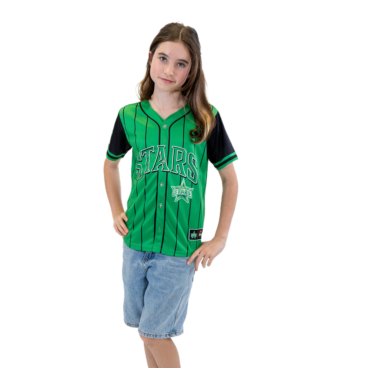 BBL Melbourne Stars 'Slugger' Baseball Shirt - Youth - Ashtabula