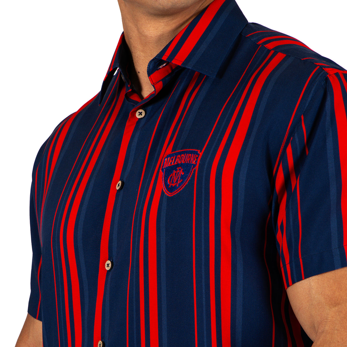 AFL Melbourne Demons 'Sorrento' Party Shirt - Ashtabula