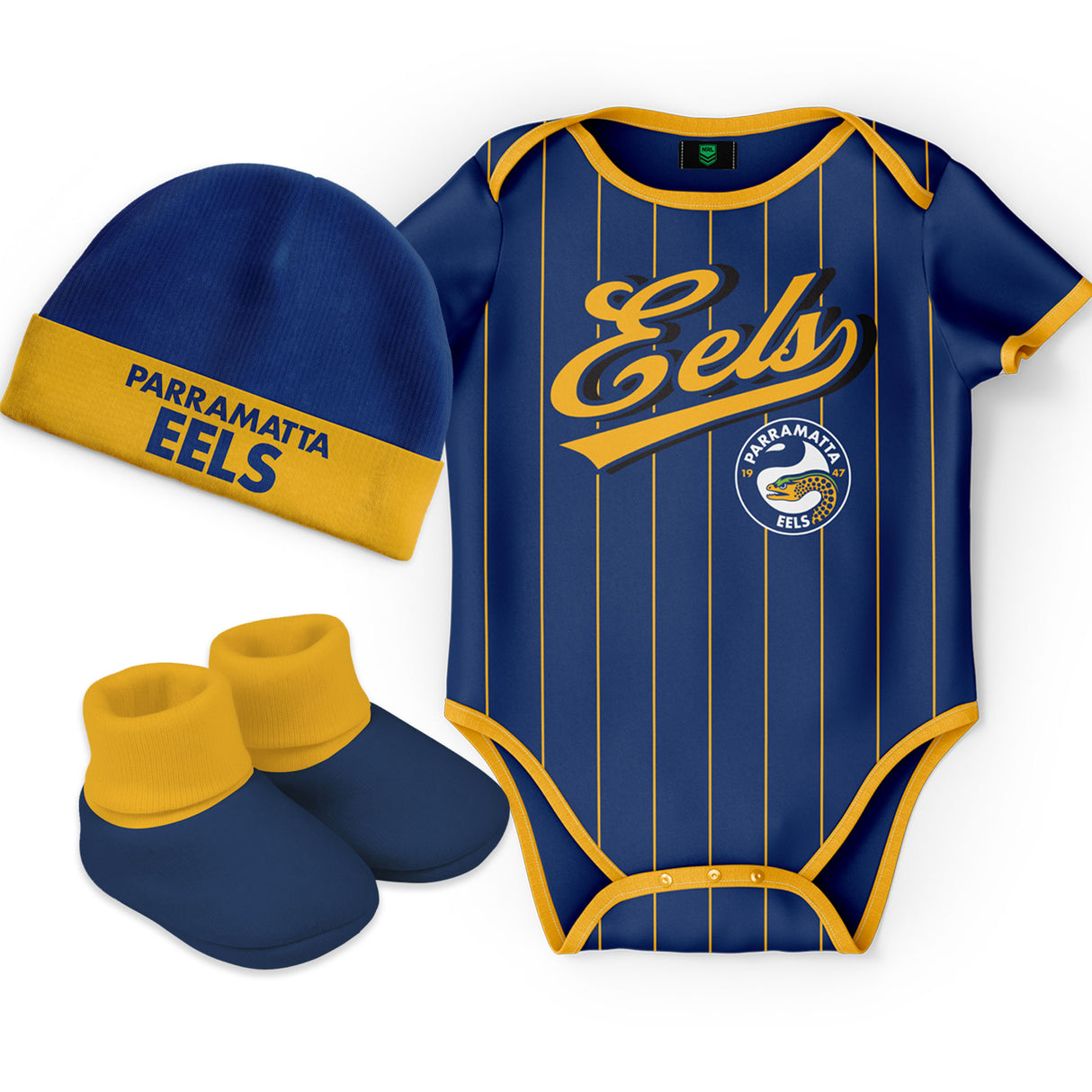 NRL Eels 'Lullaby' 3pc Gift Set - Ashtabula