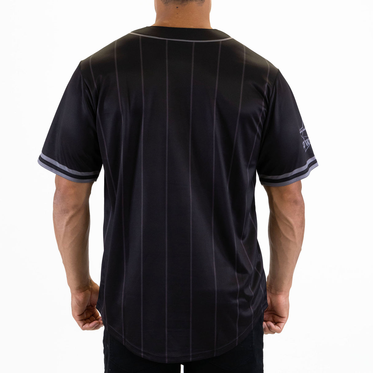 NRL Cowboys Blackout Baseball Shirt - Ashtabula