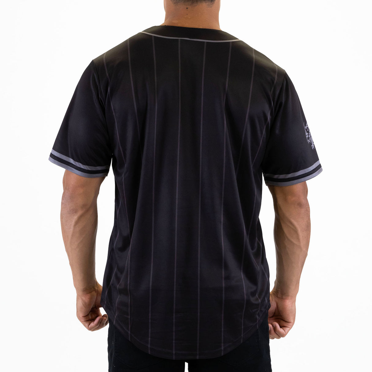 NRL Dragons Blackout Baseball Shirt - Ashtabula