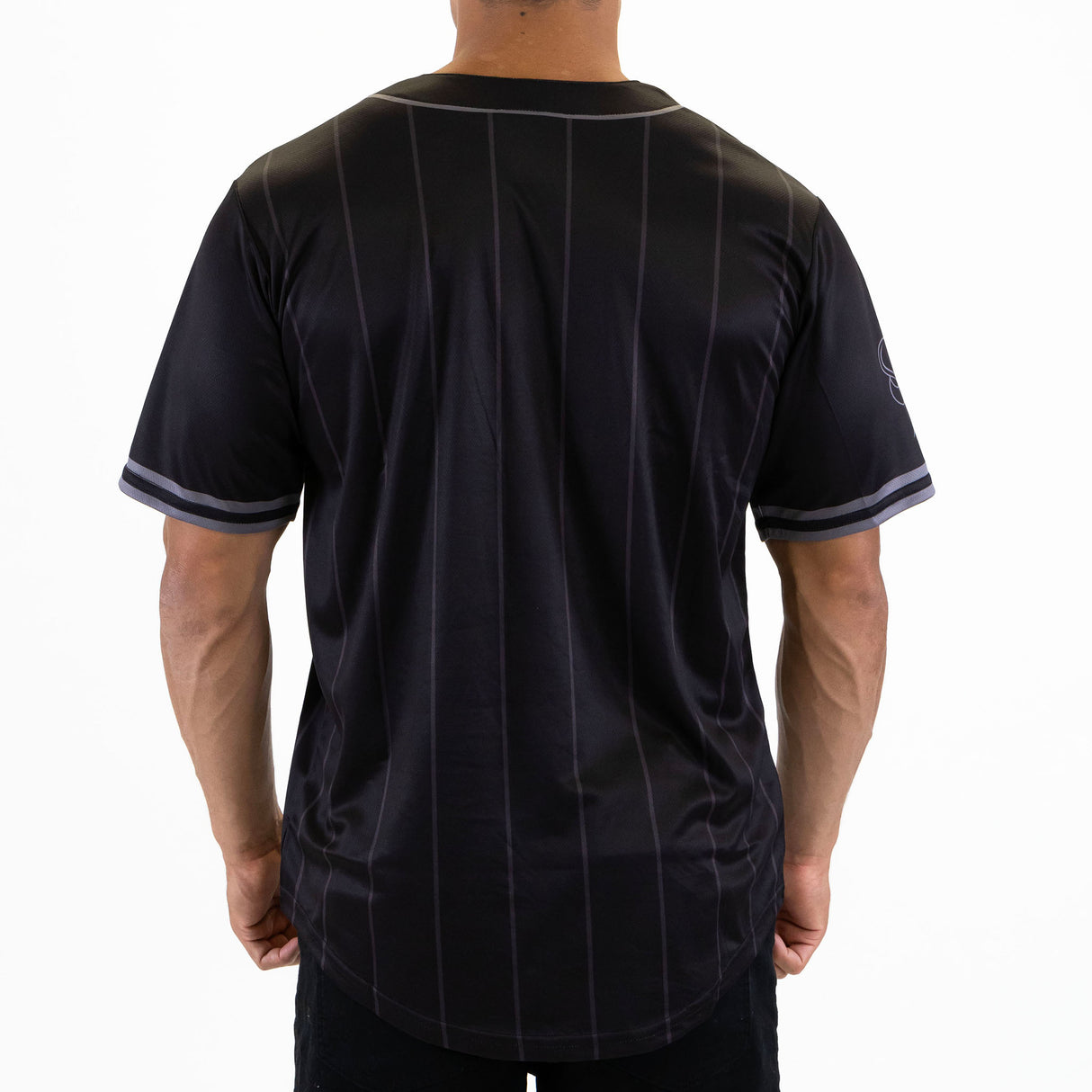 NRL Knights Blackout Baseball Shirt - Ashtabula