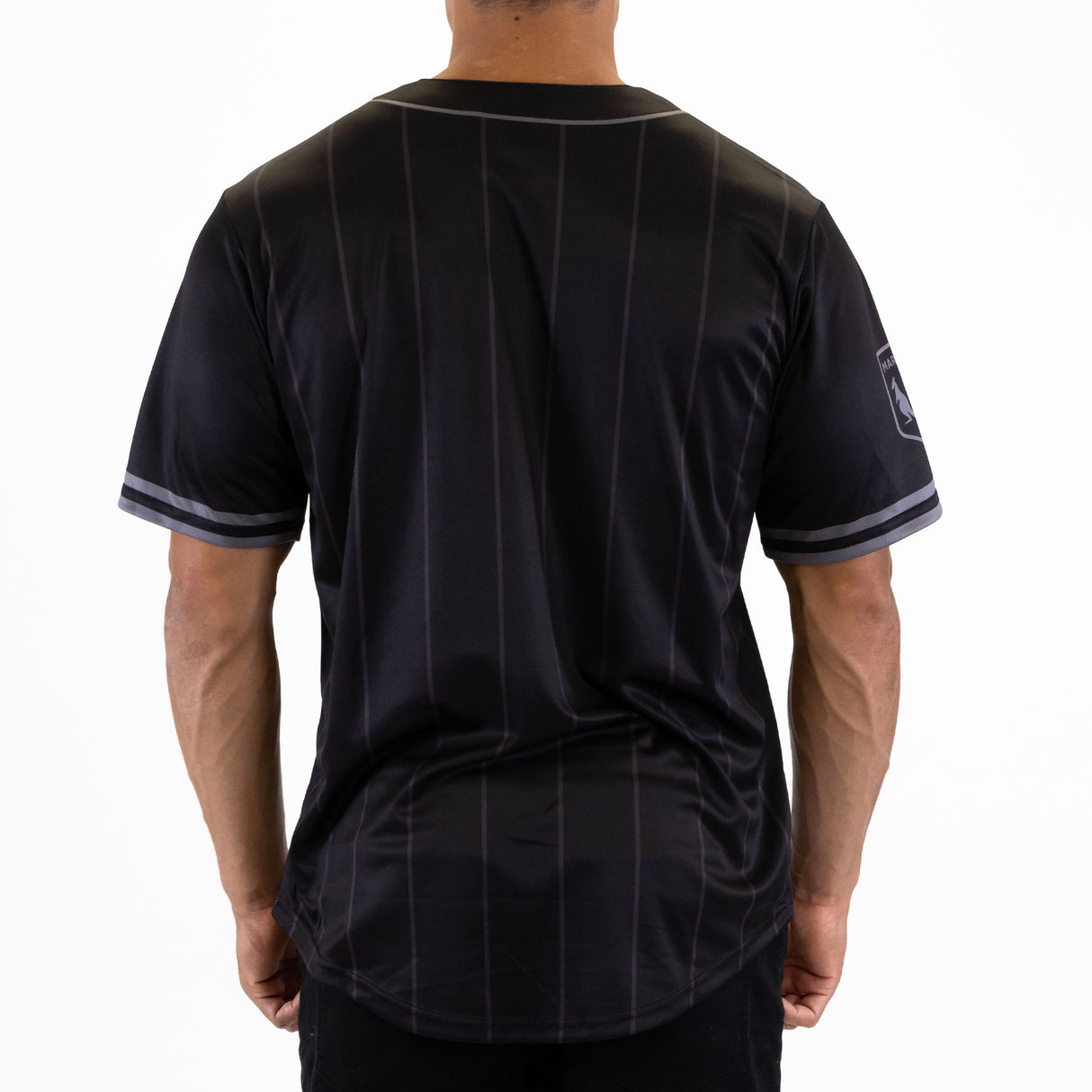 QLD Maroons Blackout Baseball Shirt - Ashtabula