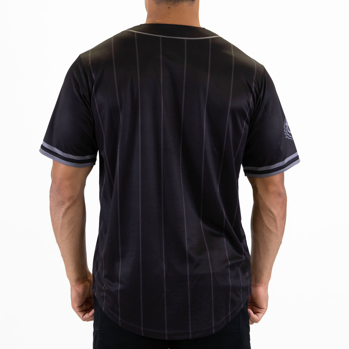 NRL Wests Tigers Blackout Baseball Shirt - Ashtabula