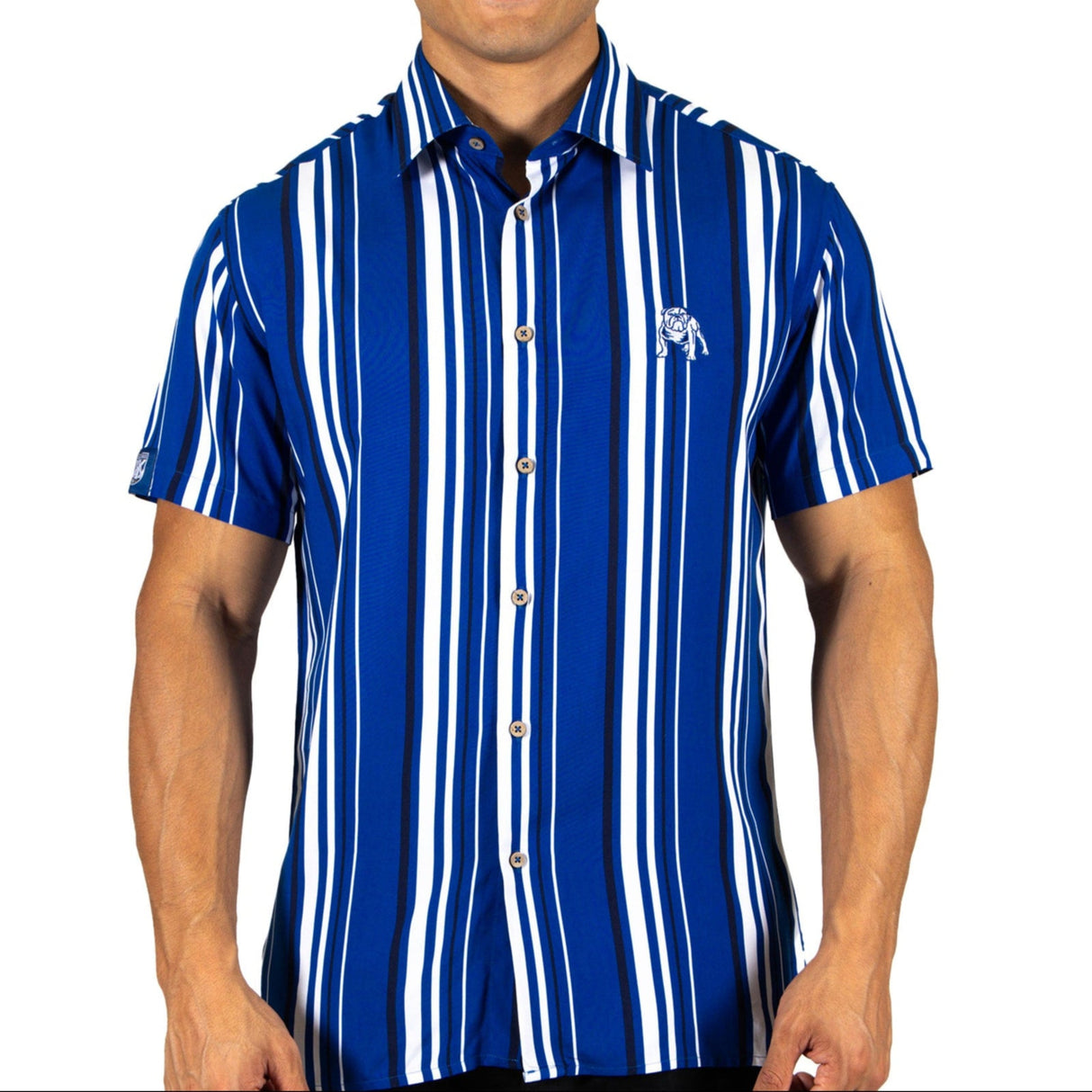 NRL Bulldogs 'Sorrento' Party Shirt - Ashtabula