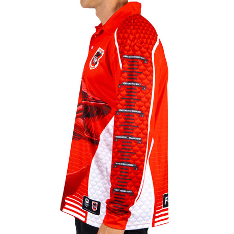 NRL Dragons 'Barracuda' Fishing Shirt - Adult - Ashtabula